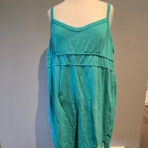 Gently Used Addition Elle Women’s Plus Size Peacock Dress | Size 2X | Teal